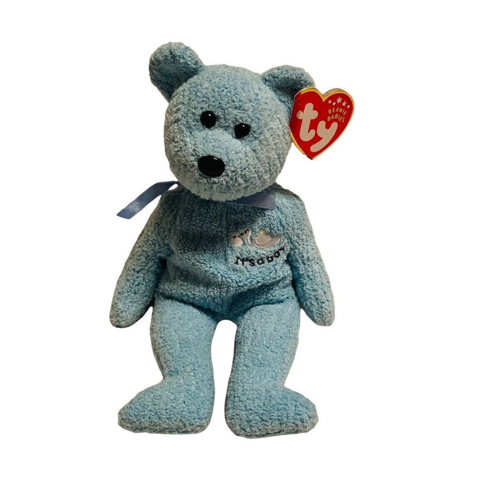 Ty Beanie Babies Baby Boy The Bear.‎ Preowned condition.